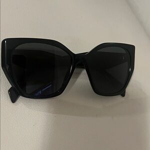 Prada Unisex Elegant Black Sunglasses